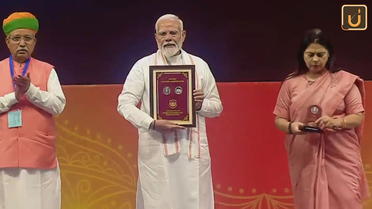 Usthadian Academy / PM Modi Graces 2550th Bhagwan Mahaveer Nirvan Mahotsav | 23 apr 2024 Usthadian Academy / PM Modi Graces 2550th Bhagwan Mahaveer Nirvan Mahotsav